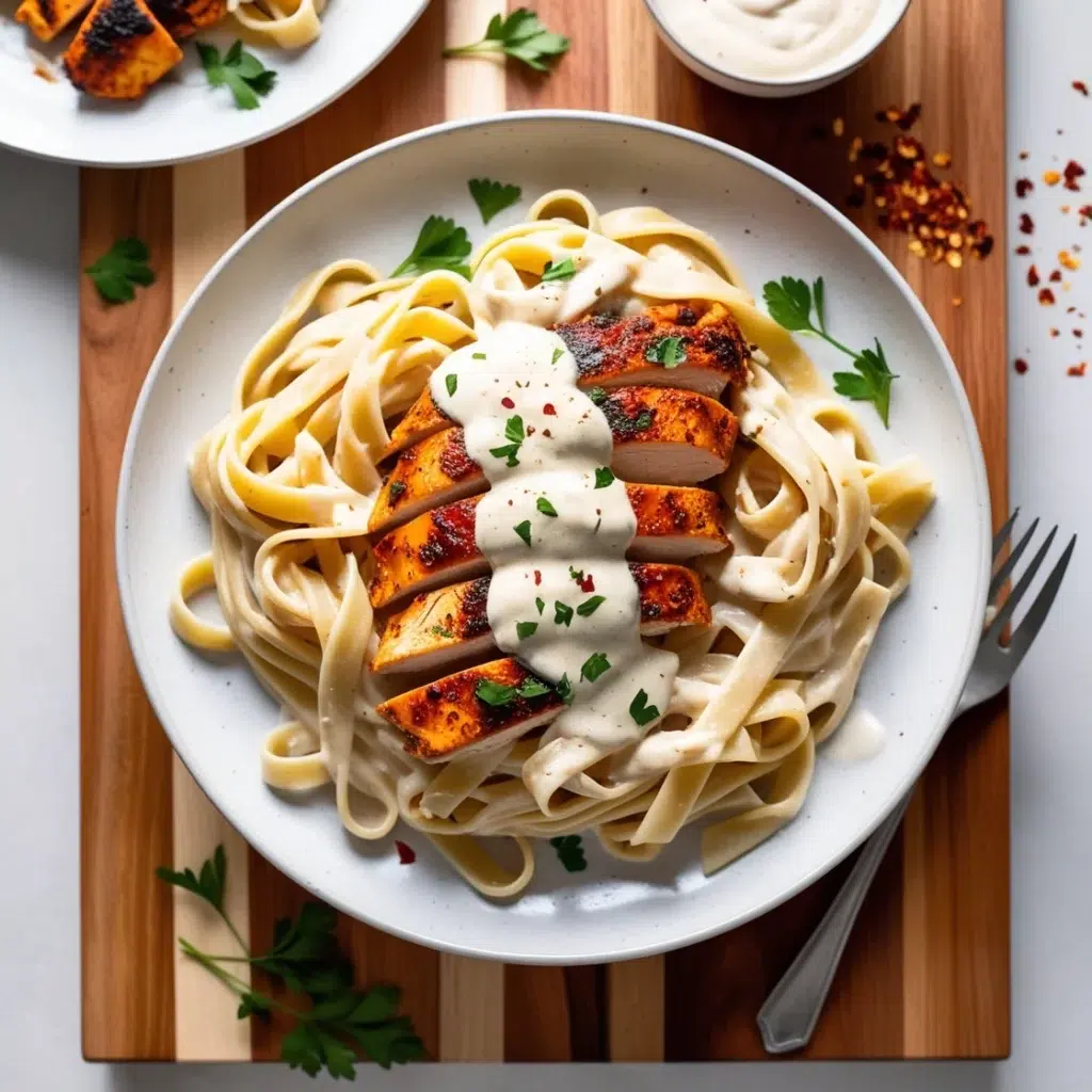 Blackened Chicken Alfredo Recipe