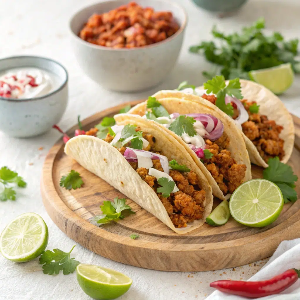 Chicken Keema Tacos Recipe