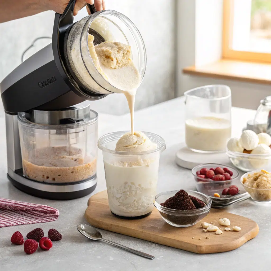 How to make Ninja Creami ice cream thicker