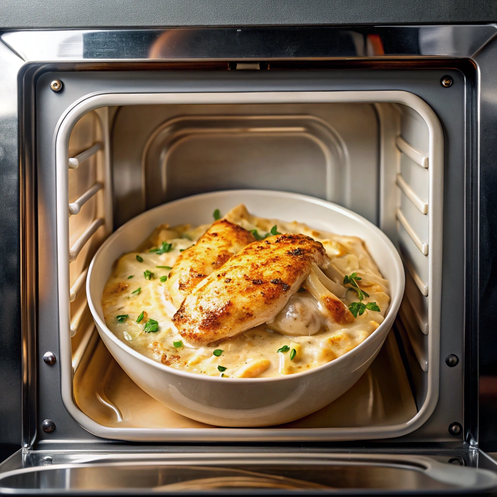 How long to cook Zatarain's Blackened Chicken Alfredo