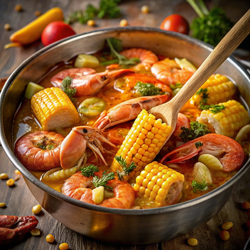 How to thicken up a seafood boil