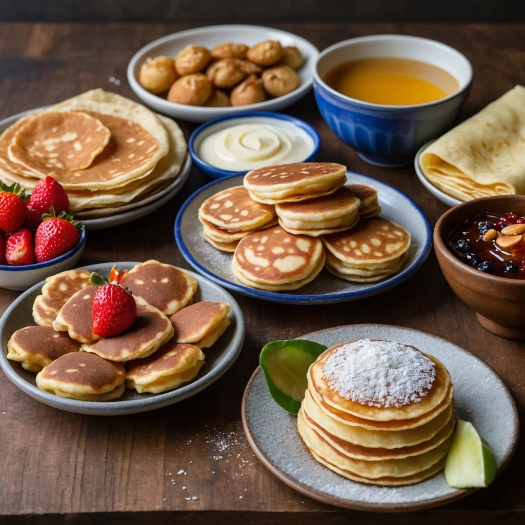 Mini Pancakes Variations
