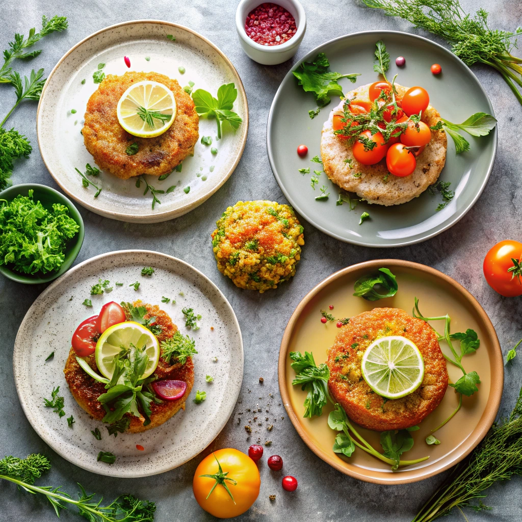 Smoked salmon cakes