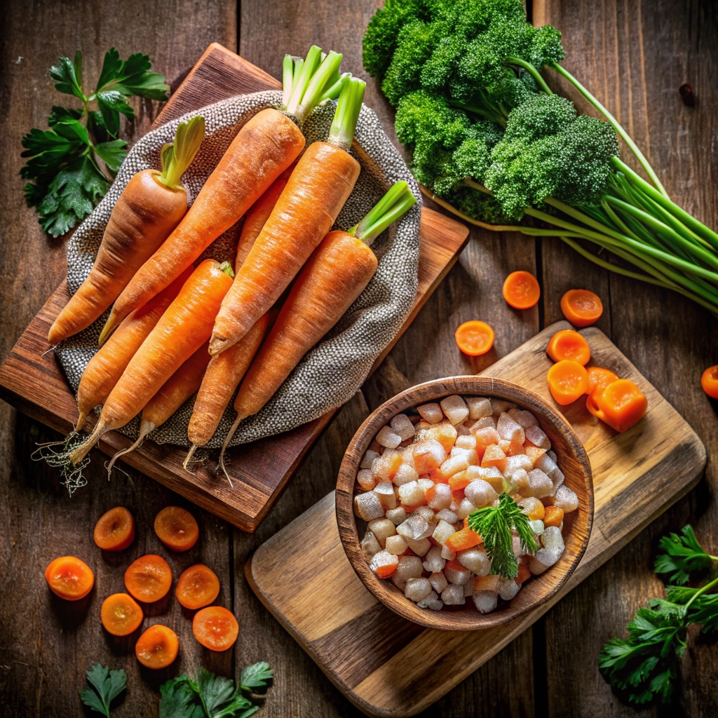 What can I use frozen carrots for