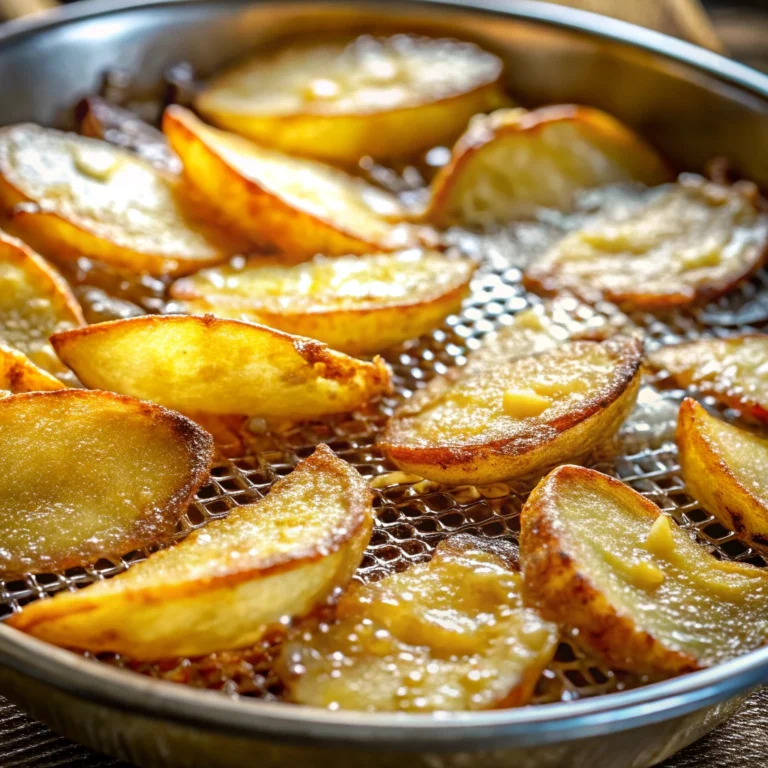 What kind of oil is used to cook waffle potato fries at Chick-fil-A