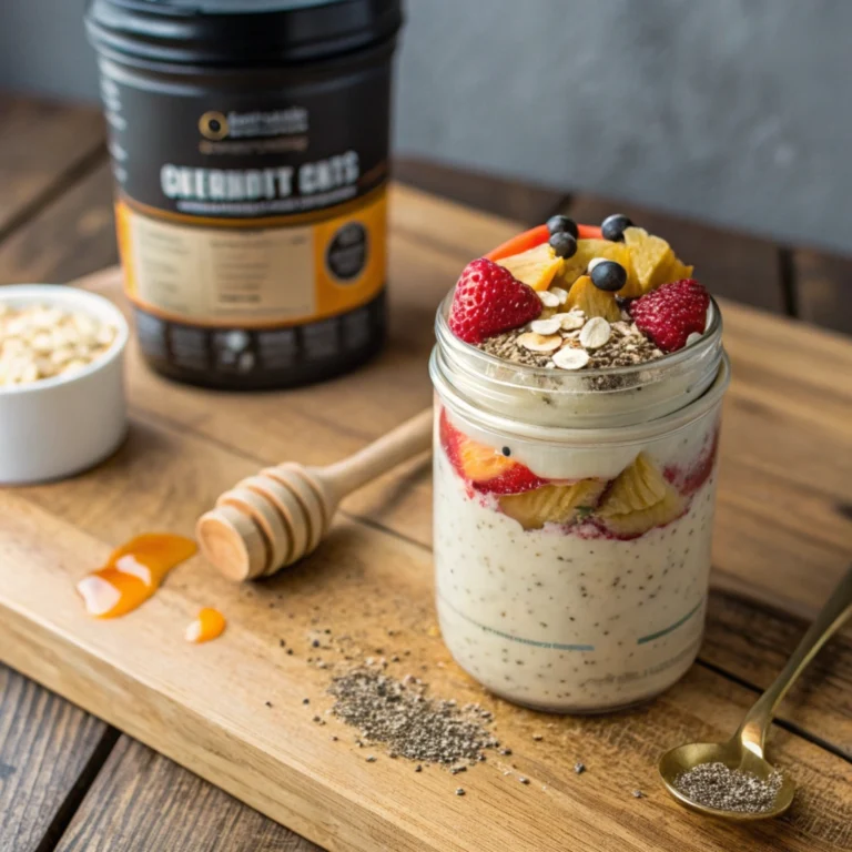 high protein overnight oats recipe