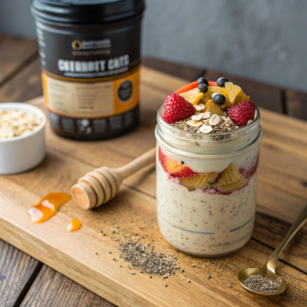 high protein overnight oats recipe